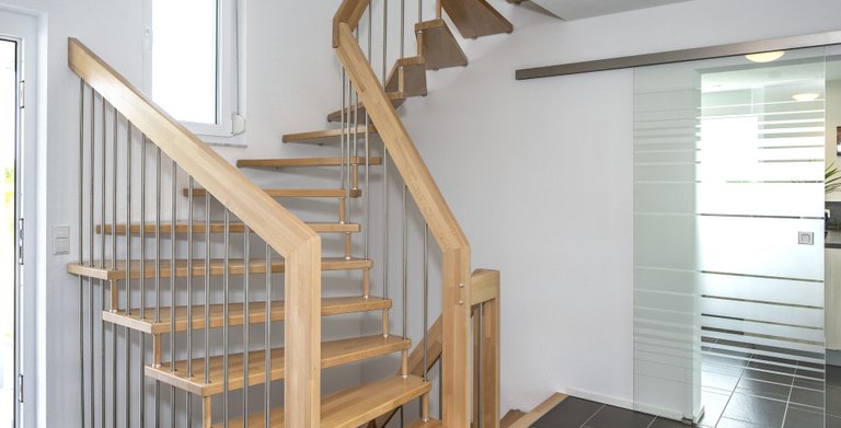 Treppe und Diele Copyright: BAUMEISTER-HAUS