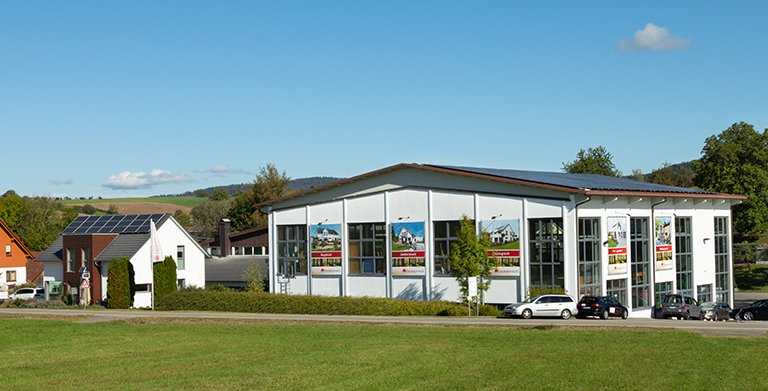 Firmenstandort Weissach im Tal mit Produktion und Musterhaus Copyright: TALBAU-Haus GmbH